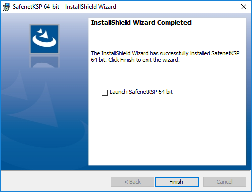 Finish Installation