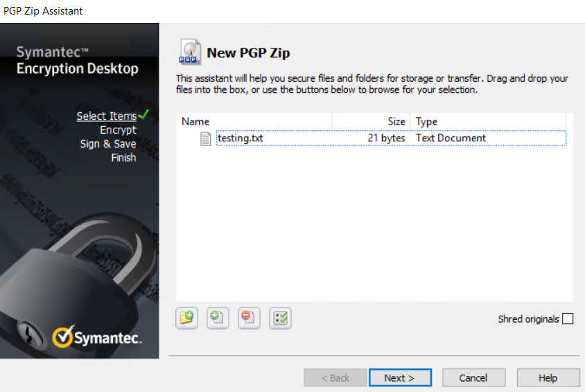 New PGP ZIP