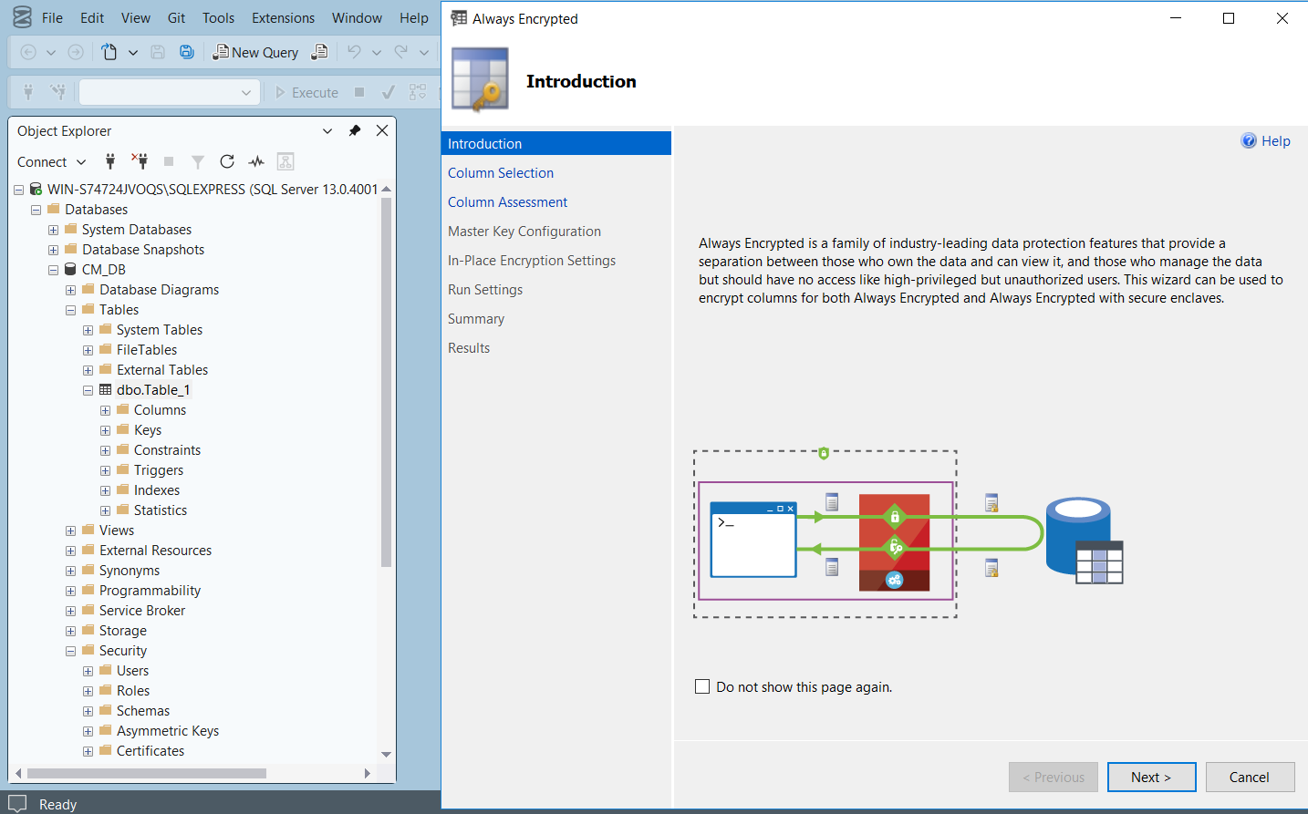 Encrypt Columns