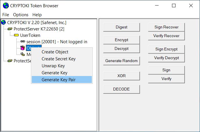 ctbrowse Generate Key Pair ctbrowse Generate Key Pair
