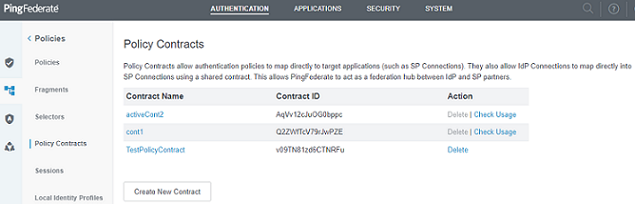 Policy Contract