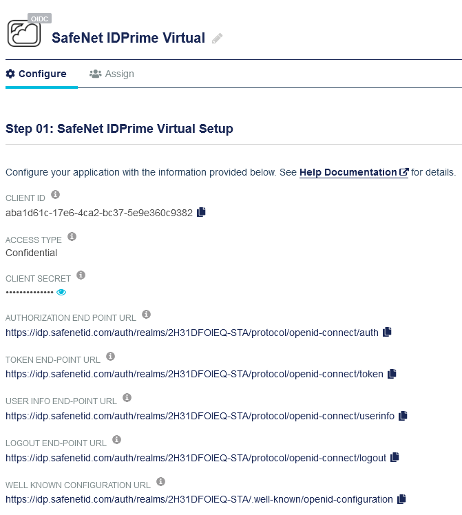 IDPV Template Setup