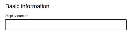 Add SAML application