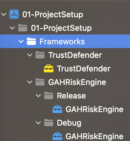 project structure