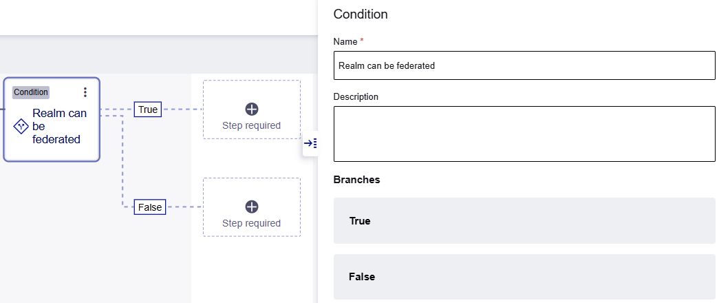Realm can be federated condition