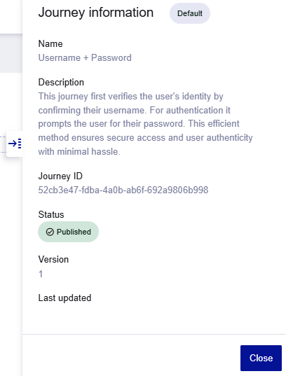 Login flow details