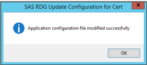 Updating RD Web Configuration with Certificate Info
