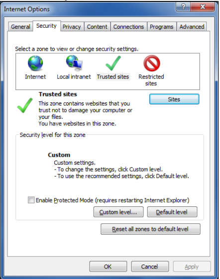 Performing Web Browser Settings