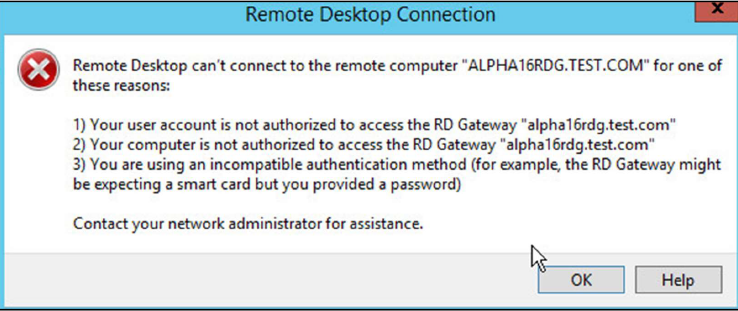 Authorization error