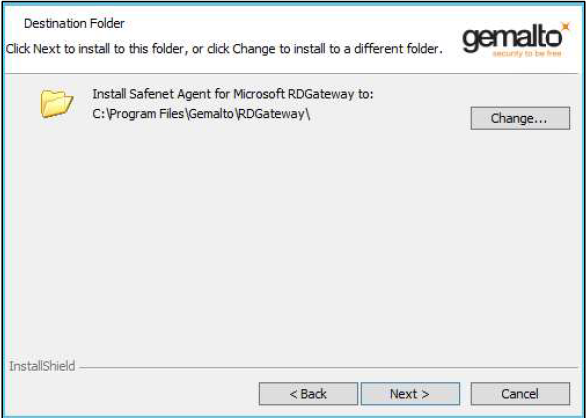 Installing the agent