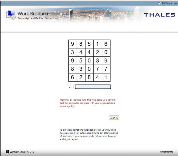 Split authentication