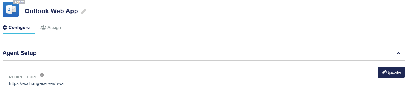 Update REDIRECT URL