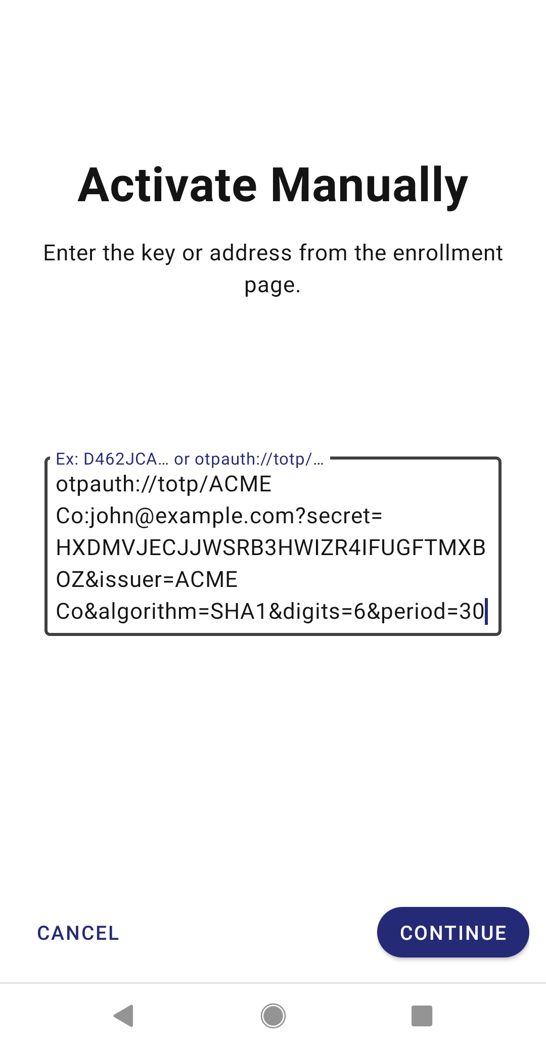 QR code alternative