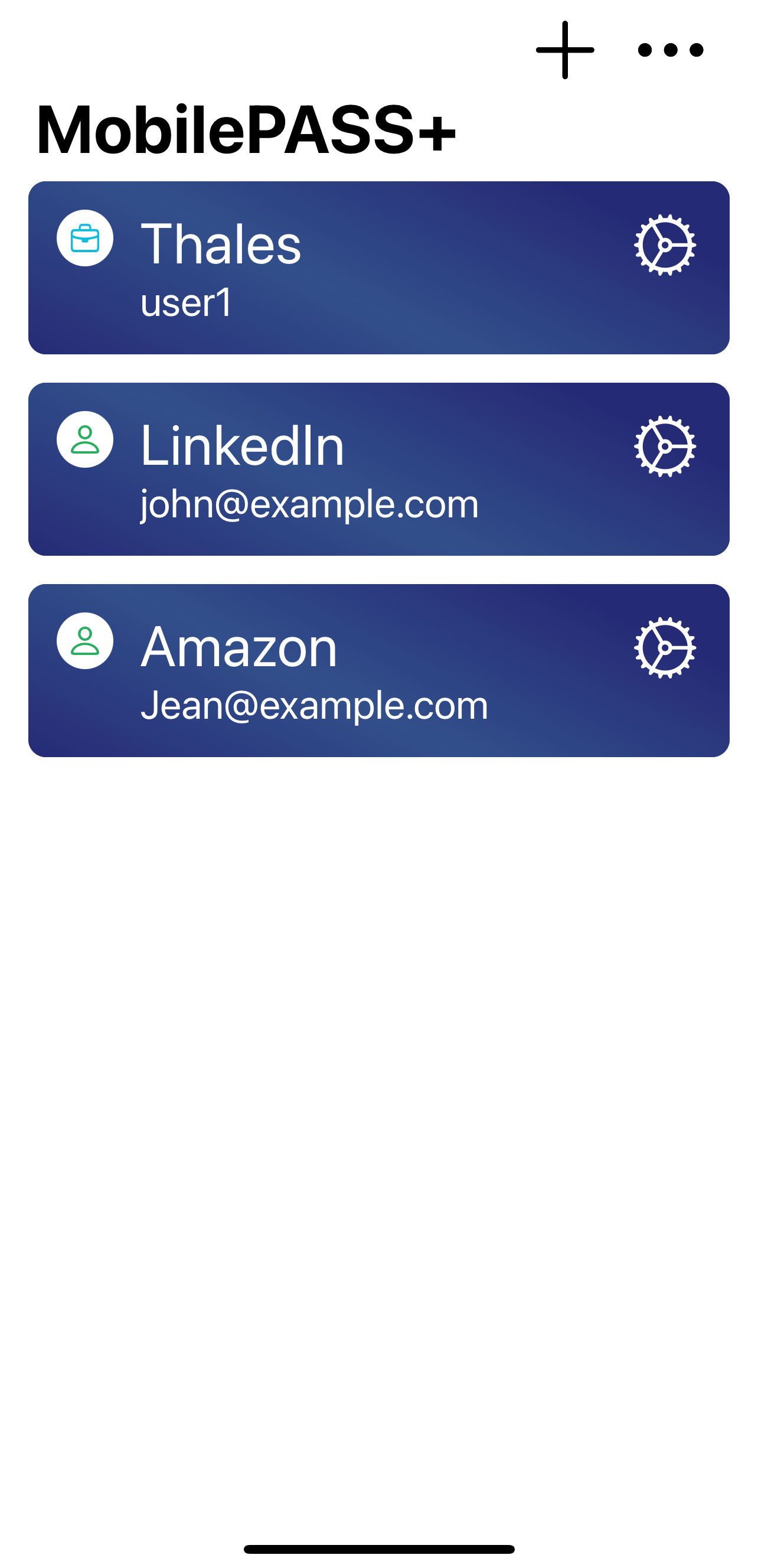 Third-party authenticators