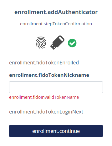 Example error below field