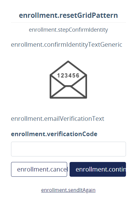 Confirm your identity