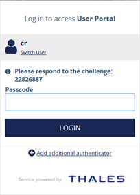challenge-response