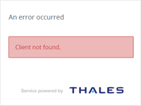error page