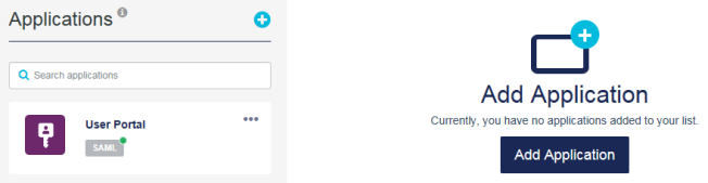 Applications tab