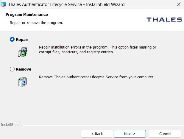 ThalesAuthenticatorLifecycleManager