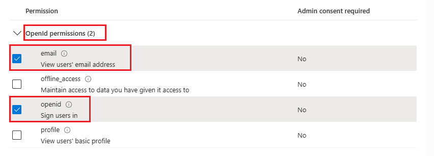 click to zoom External IDP Configuration for Self Service