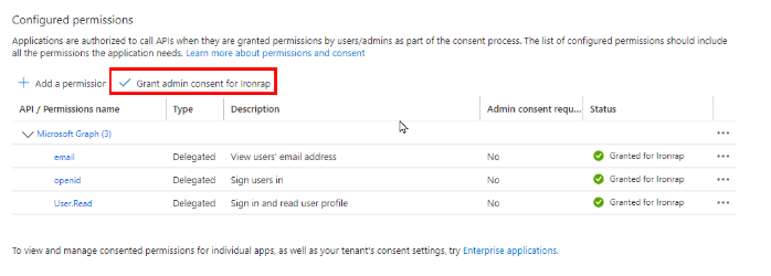 click to zoom External IDP Configuration for Self Service