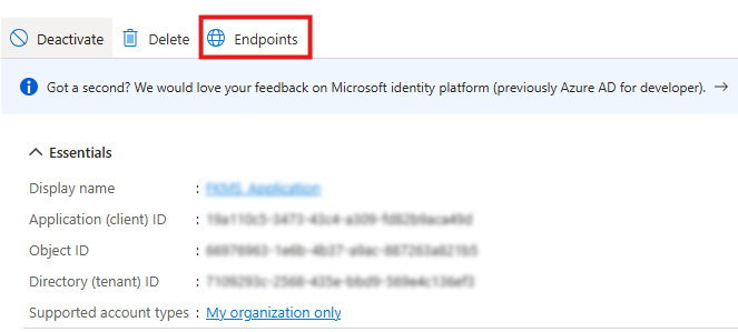 click to zoom External IDP Configuration for Self Service