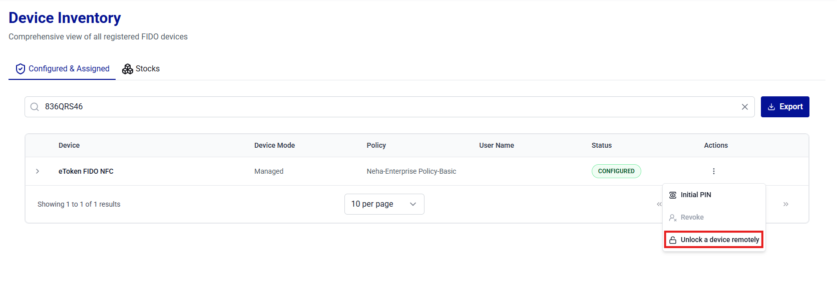 click to zoom ThalesAuthenticatorLifecycleManager