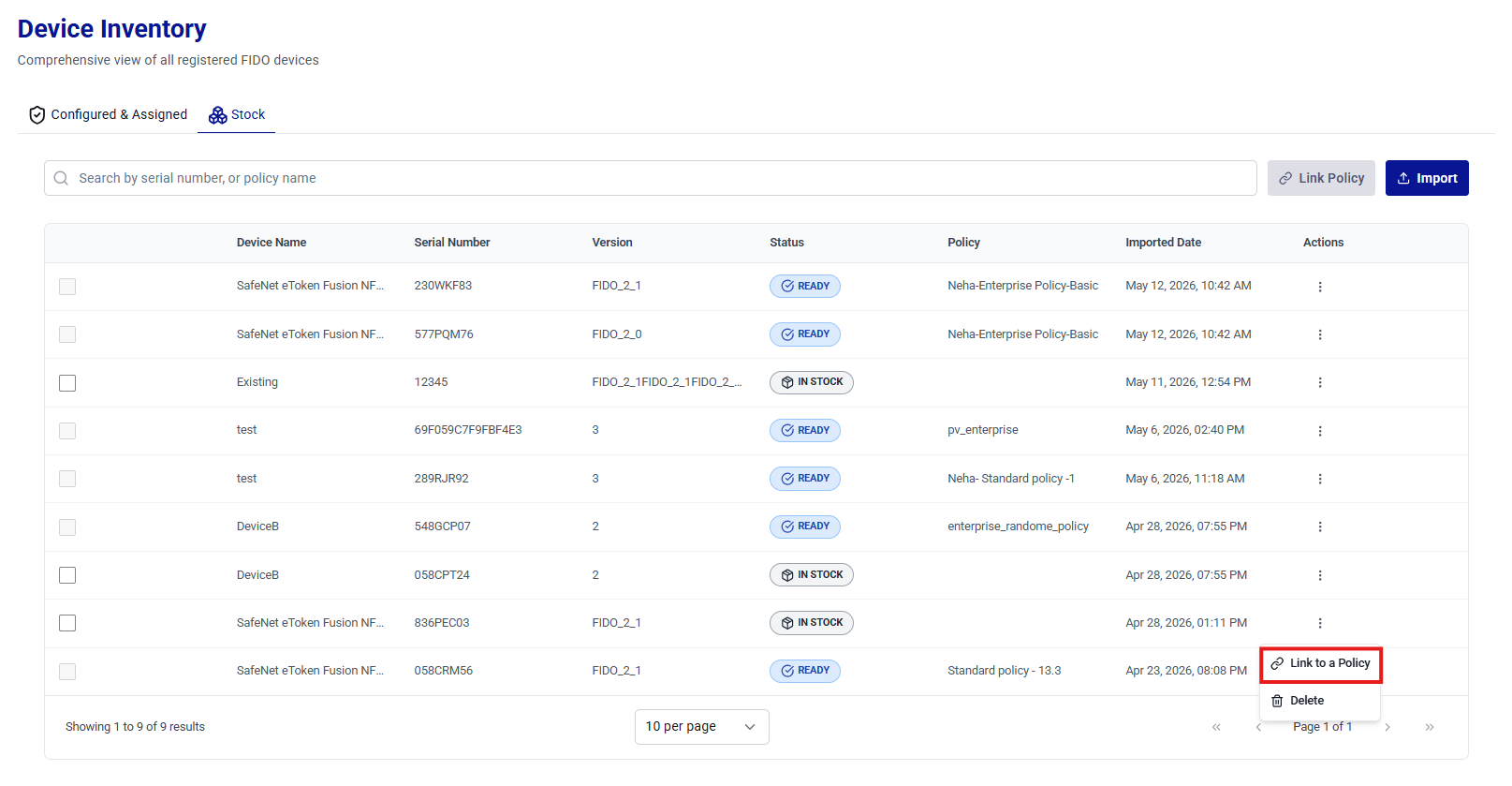 click to zoom ThalesAuthenticatorLifecycleManager