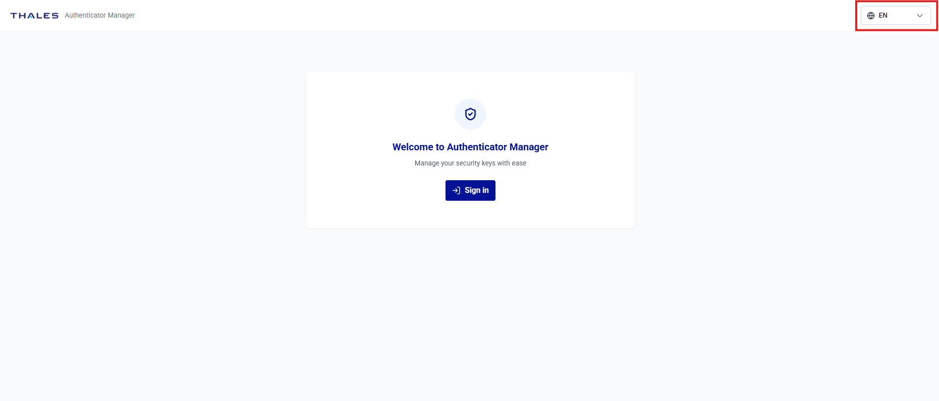 click to zoom Self-service FIDO registration